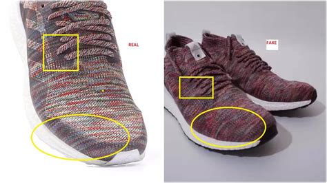 adidas pure boost fake vs real|real vs fake adidas ultra.